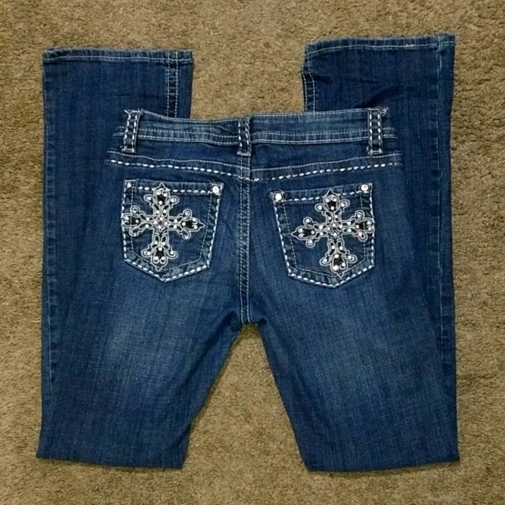 Zipper Premium Jeans EUC bootcut Size 11x32"
